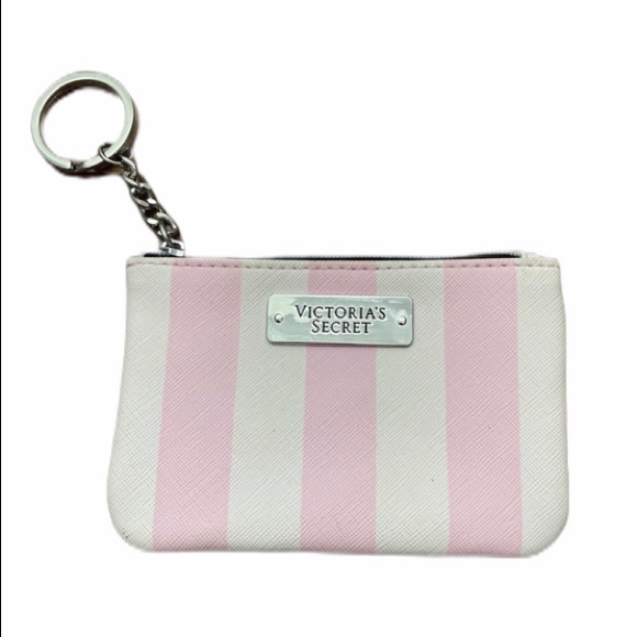 Victoria's Secret Handbags - NWOT Victoria’s Secret Striped Credit Card Holder